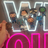 Superhero Guardians of the Galaxy UV DTF 16oz Glass Cup Wrap
